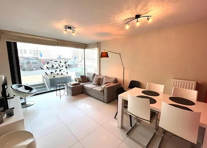 아파트 Bel Air - Very Cozy 2 Bedroom In T3 오스텐드